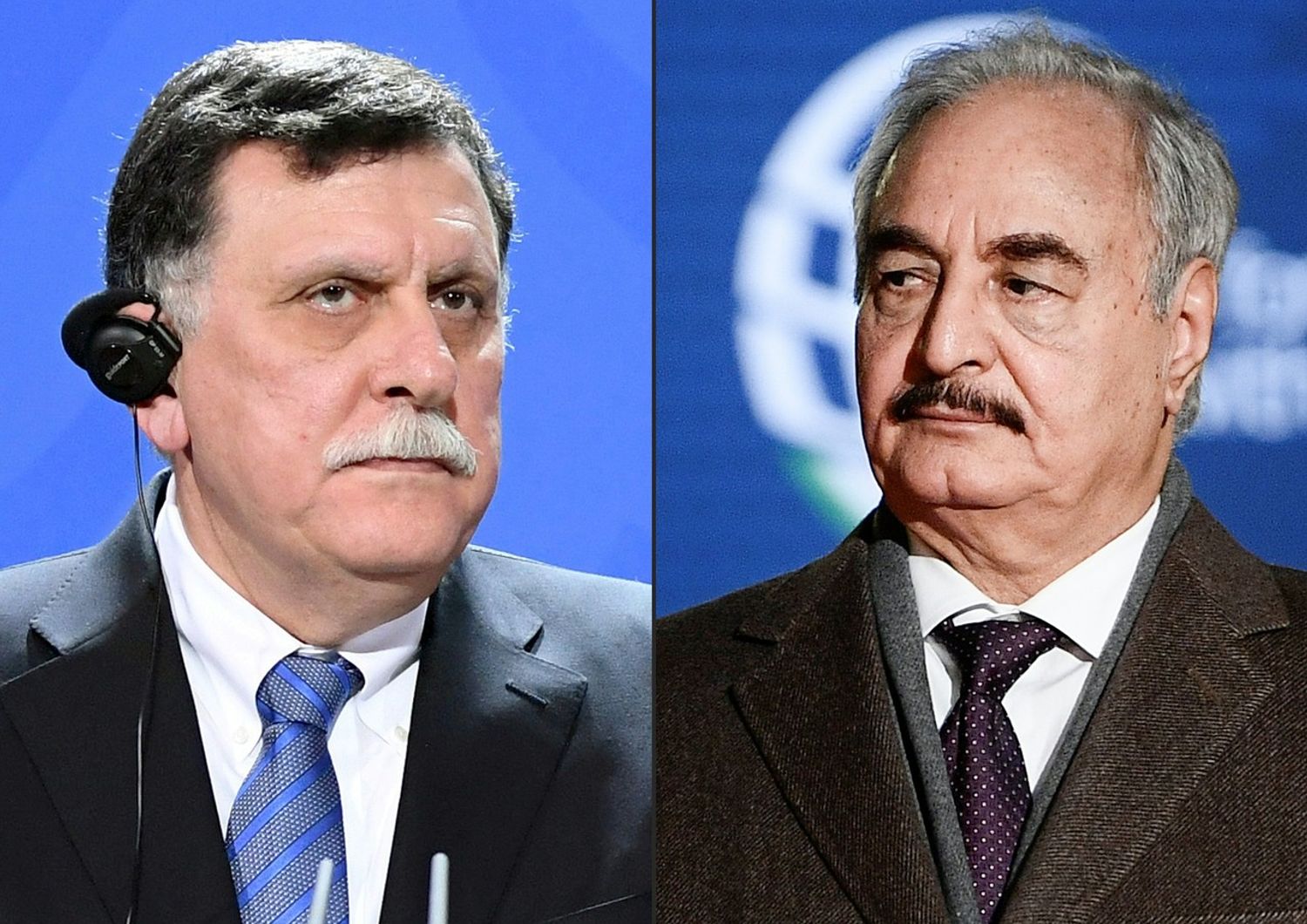 Serraj e Haftar