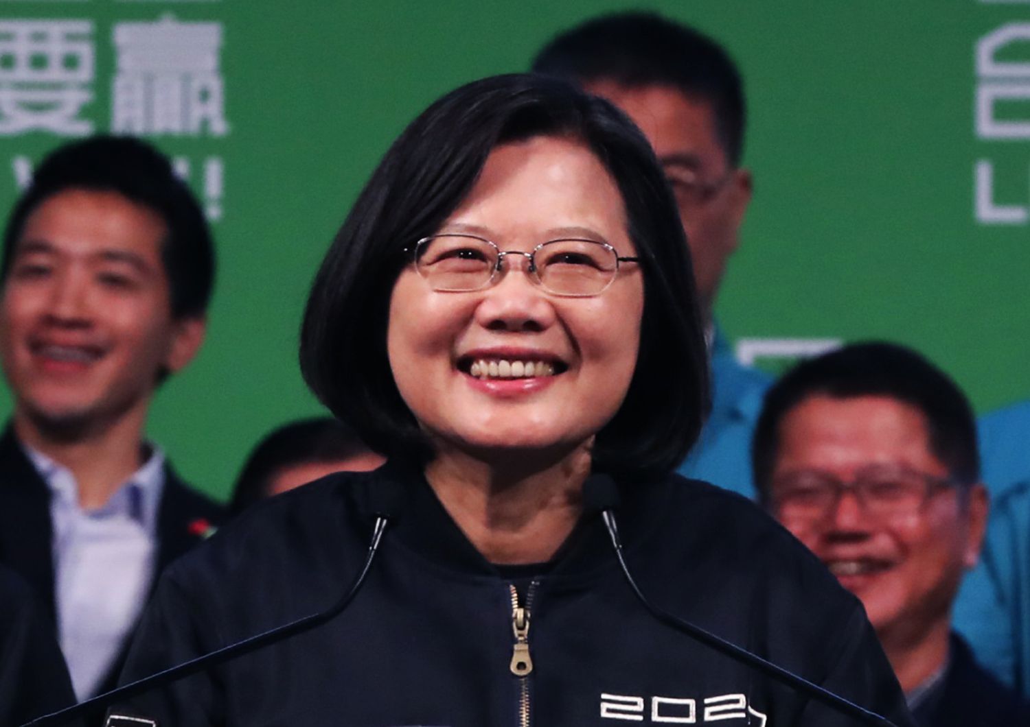 La presidente di Taiwan Tsai Ing-wen