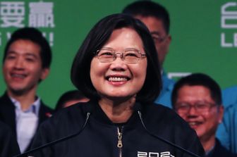 La presidente di Taiwan Tsai Ing-wen