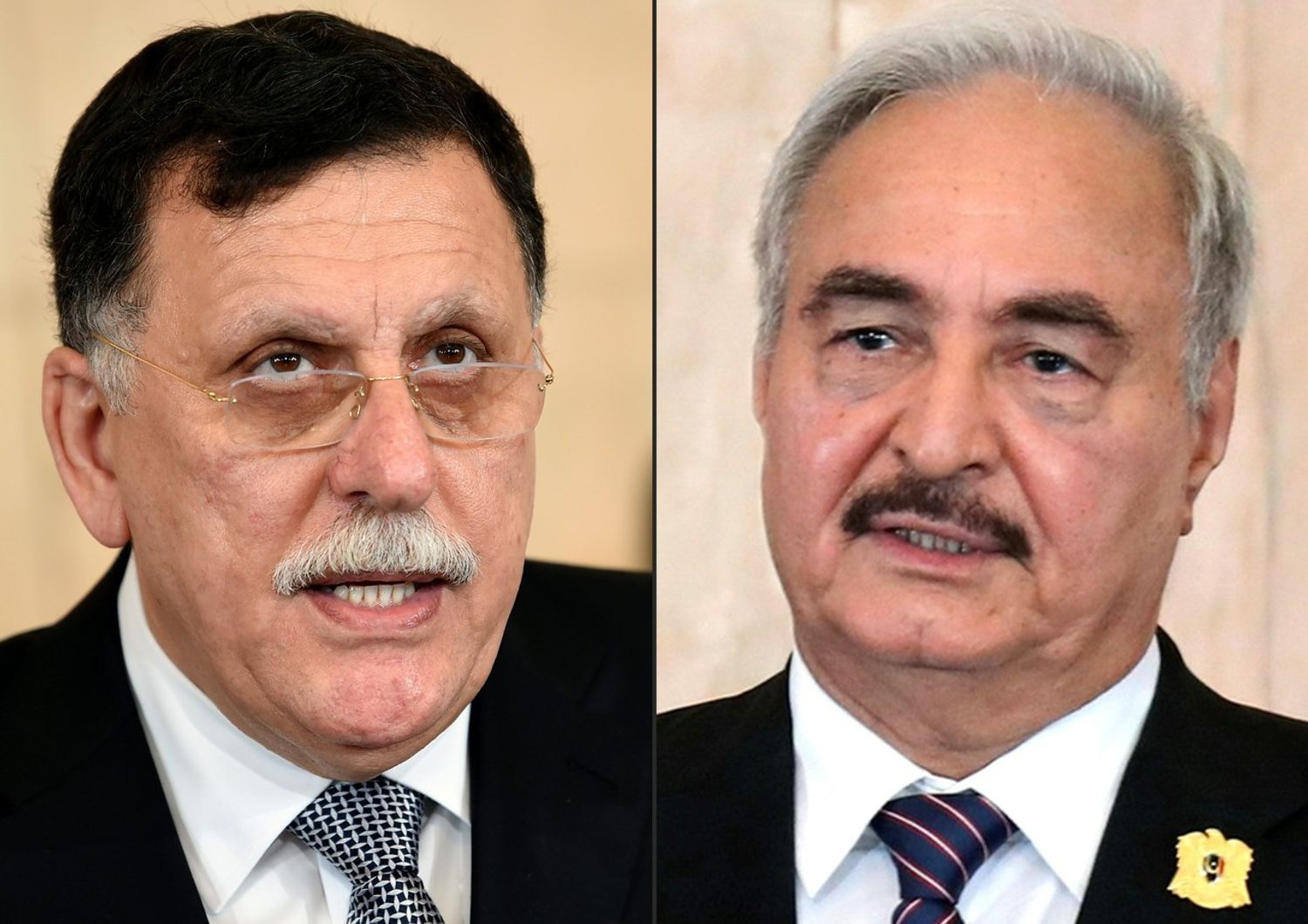 Serraj e Haftar