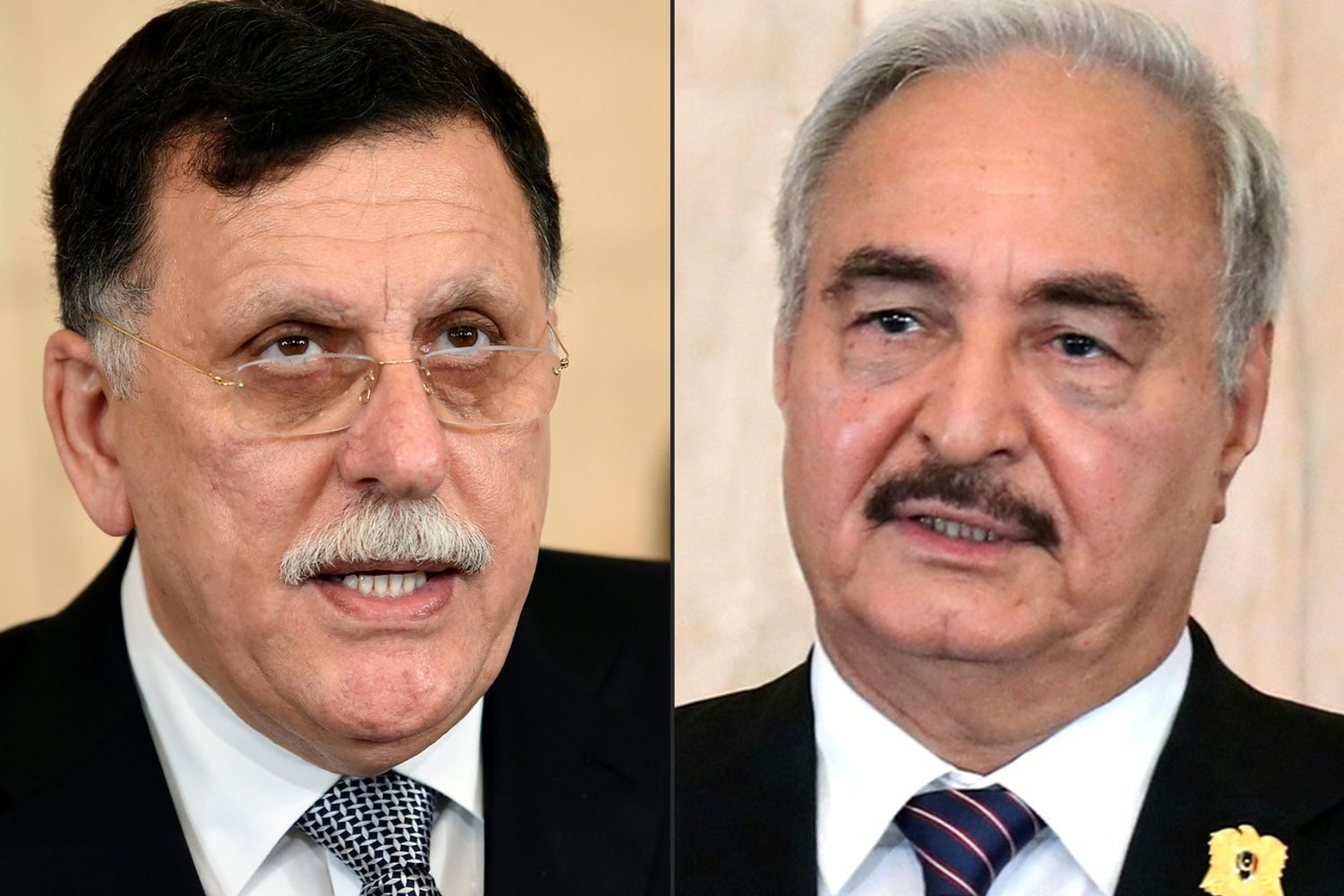 Serraj e Haftar