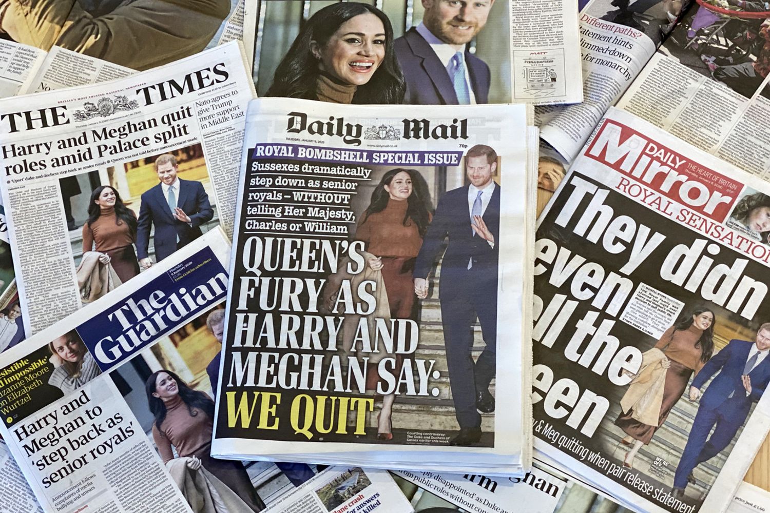Tabloid Harry Meghan