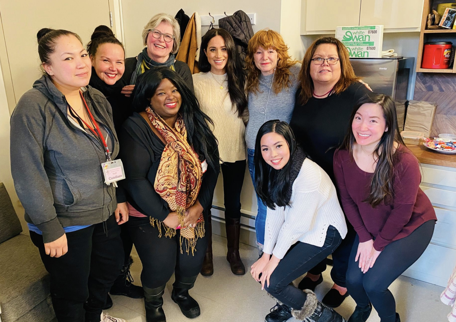 Meghan Markle al Downtown Eastside Women's Centre