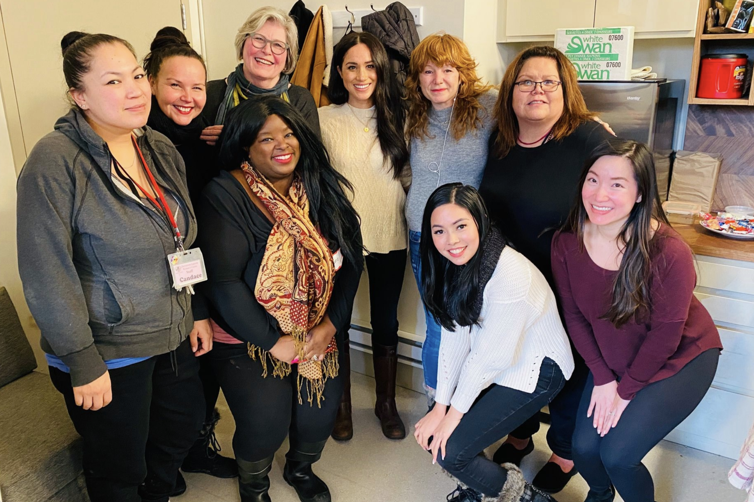 Meghan Markle al Downtown Eastside Women's Centre