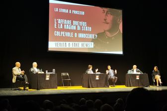 Un momento de 'Processo alla storia' sull'affaire Dreyfus