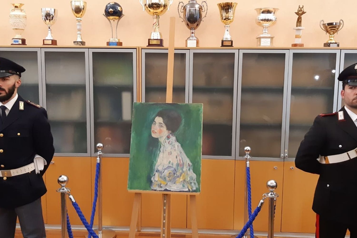 Il quadro di Klimt ritrovato a Piacenza