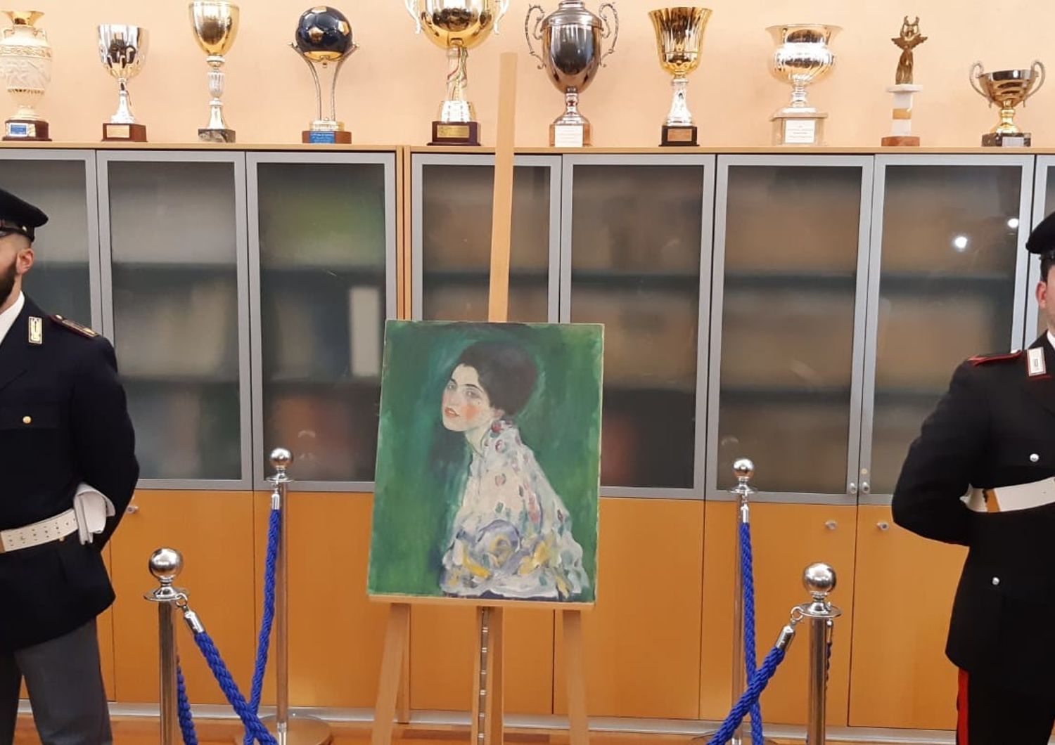 Il quadro di Klimt ritrovato a Piacenza