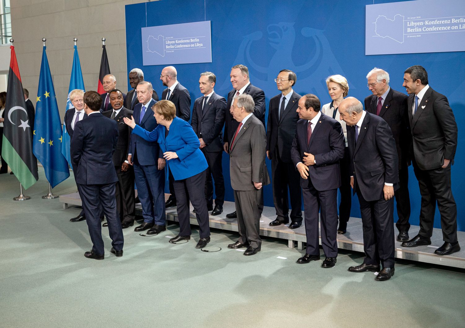 conte putin&nbsp;foto conferenza berlino