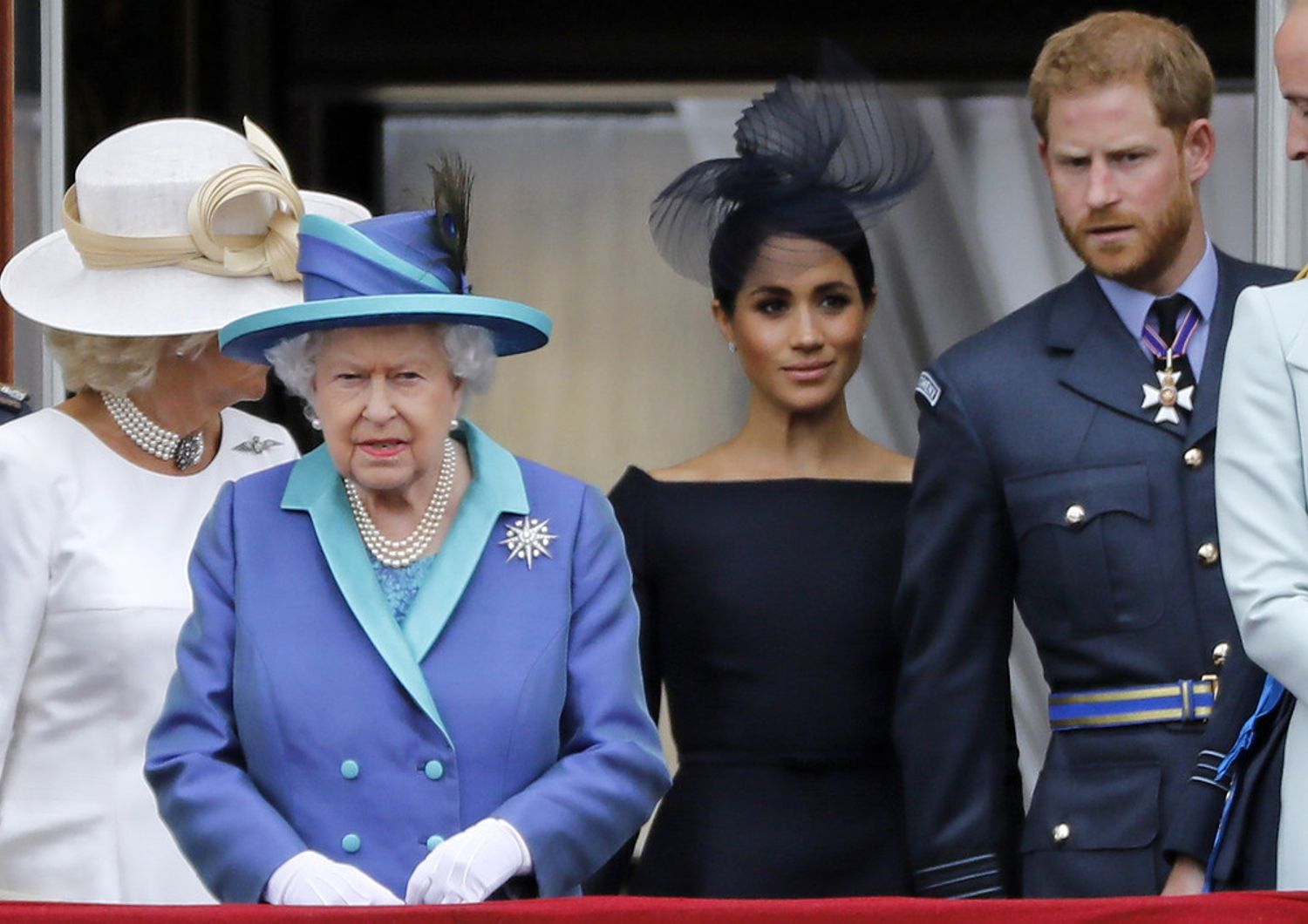Elisabetta II, Meghan Markle e Harry Windsor