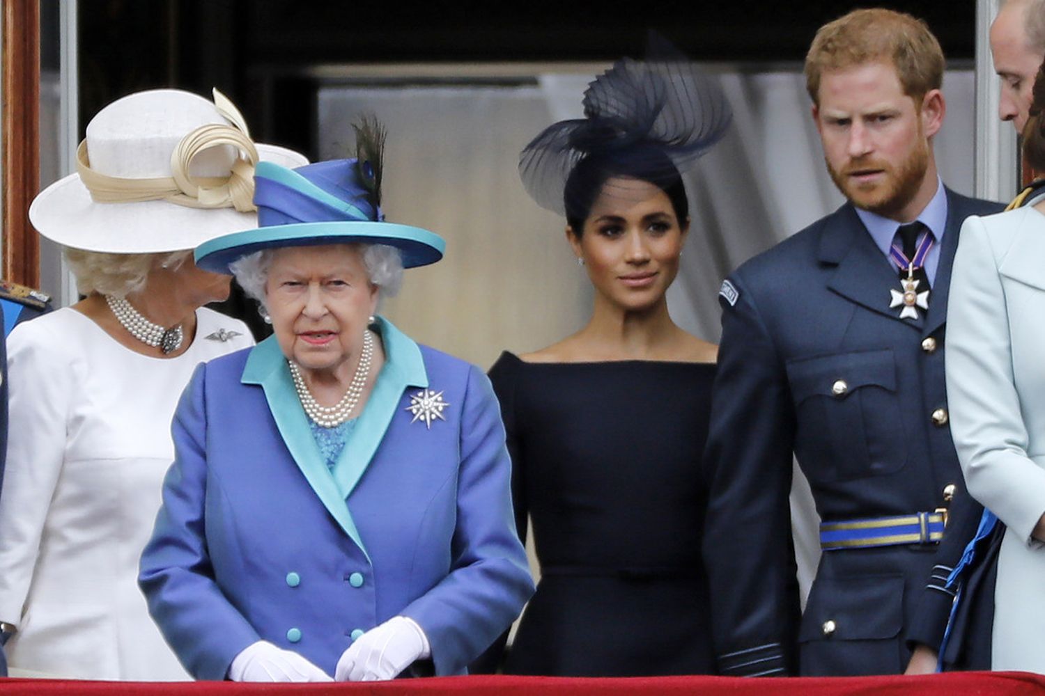 Elisabetta II, Meghan Markle e Harry Windsor