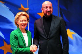 Von der Leyen e Michel