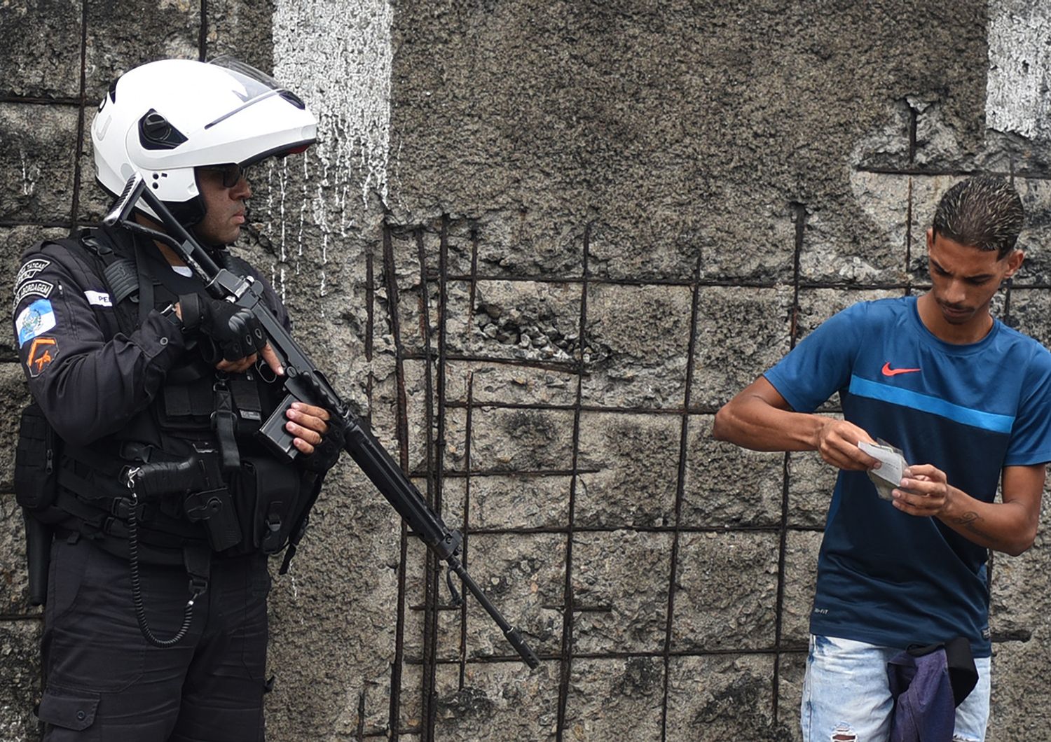 Polizia a Rio de Janeiro