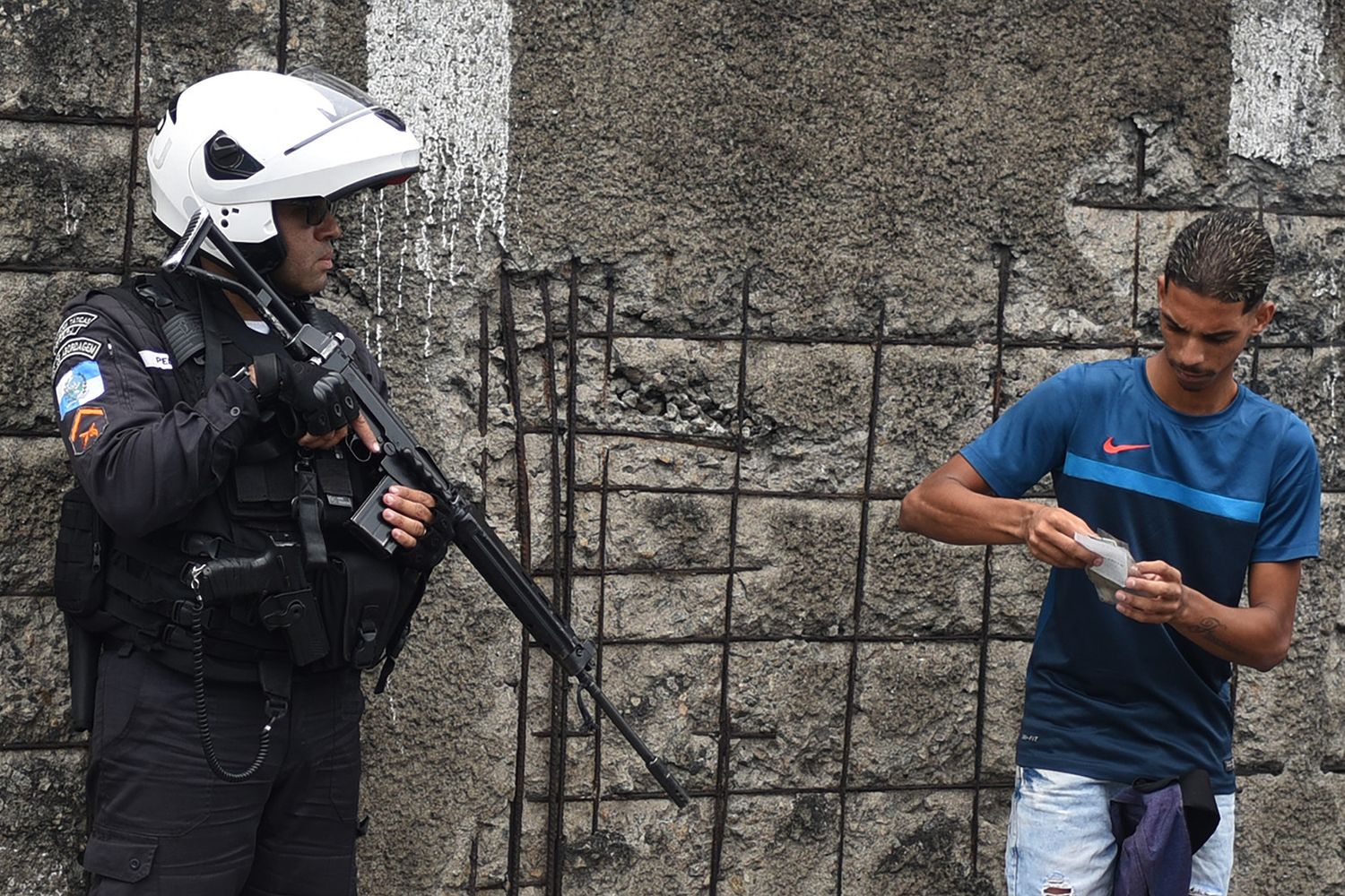 Polizia a Rio de Janeiro