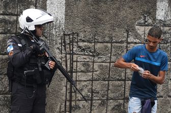 Polizia a Rio de Janeiro