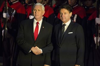 Mike Pence e Giuseppe Conte