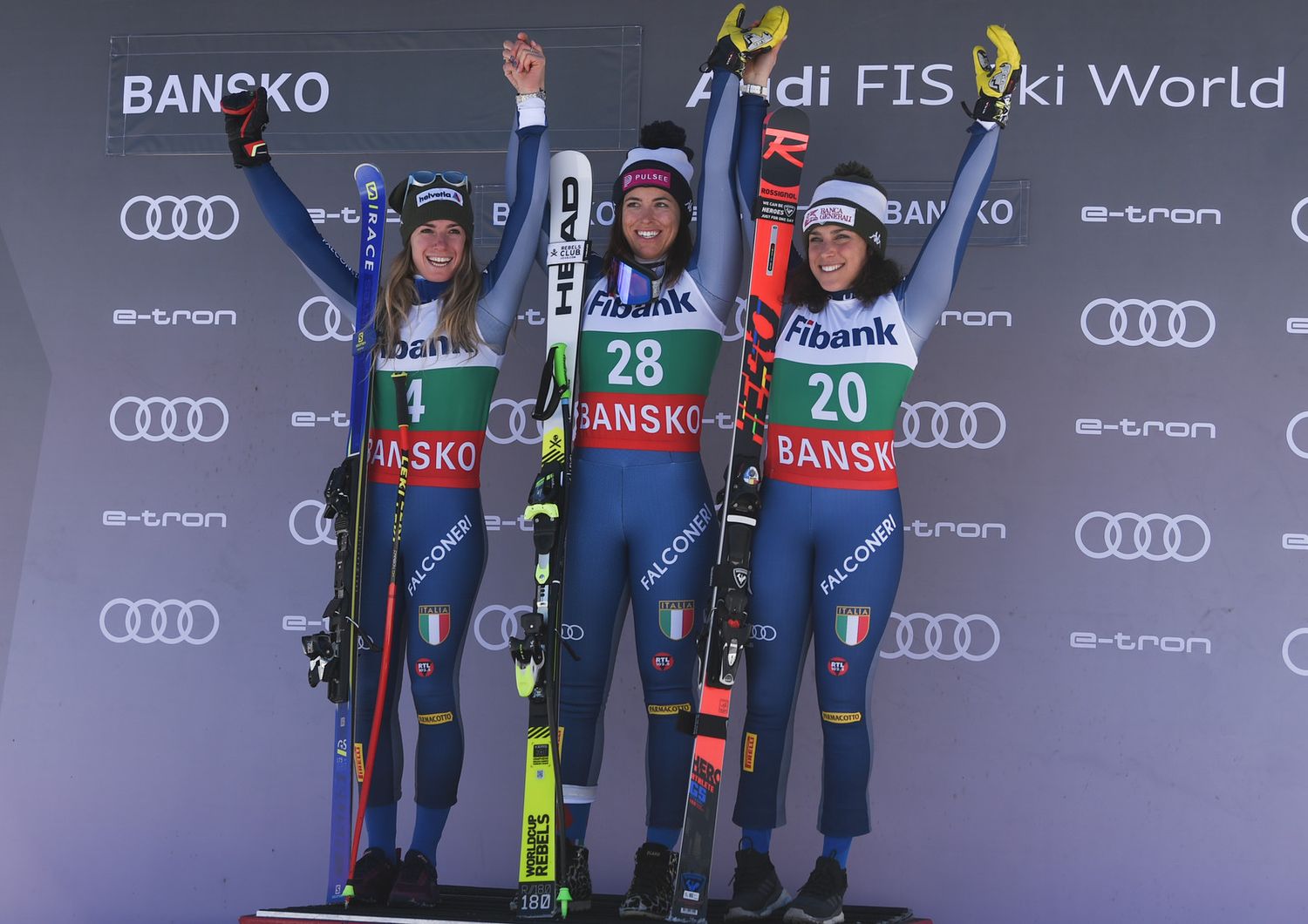 Elena&nbsp;Curtoni, Marta&nbsp;Bassino&nbsp;e Federica&nbsp;Brignone