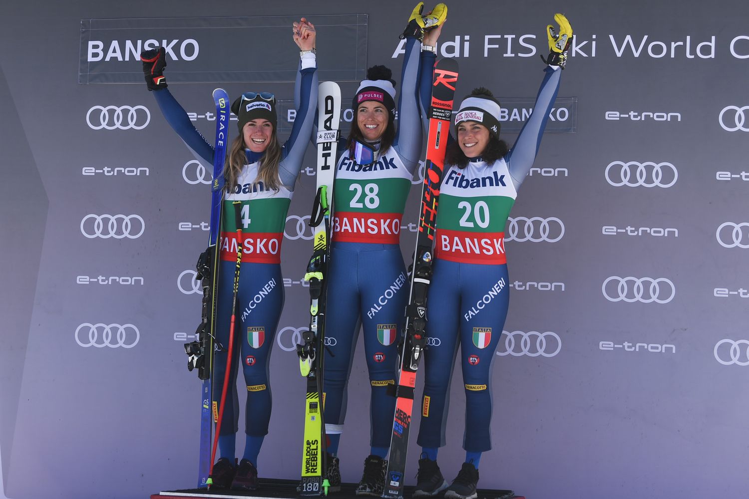 Elena&nbsp;Curtoni, Marta&nbsp;Bassino&nbsp;e Federica&nbsp;Brignone