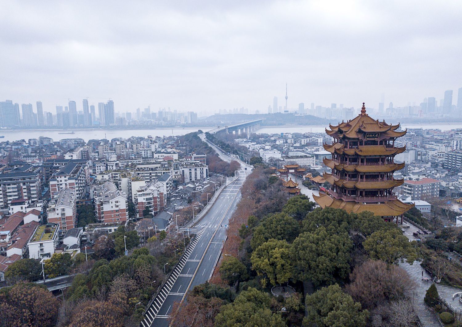 La citt&agrave; di Wuhan