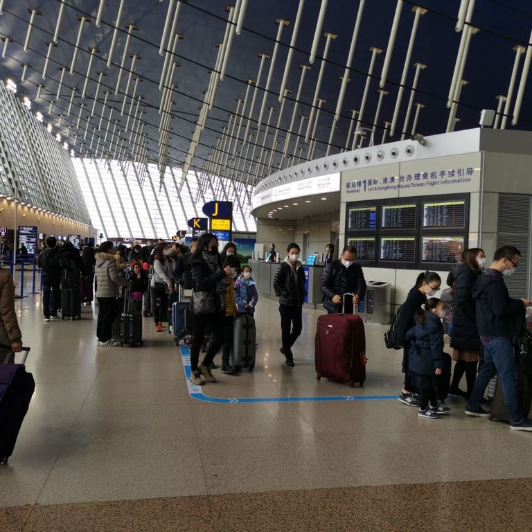 L'aeroporto di Shanghai