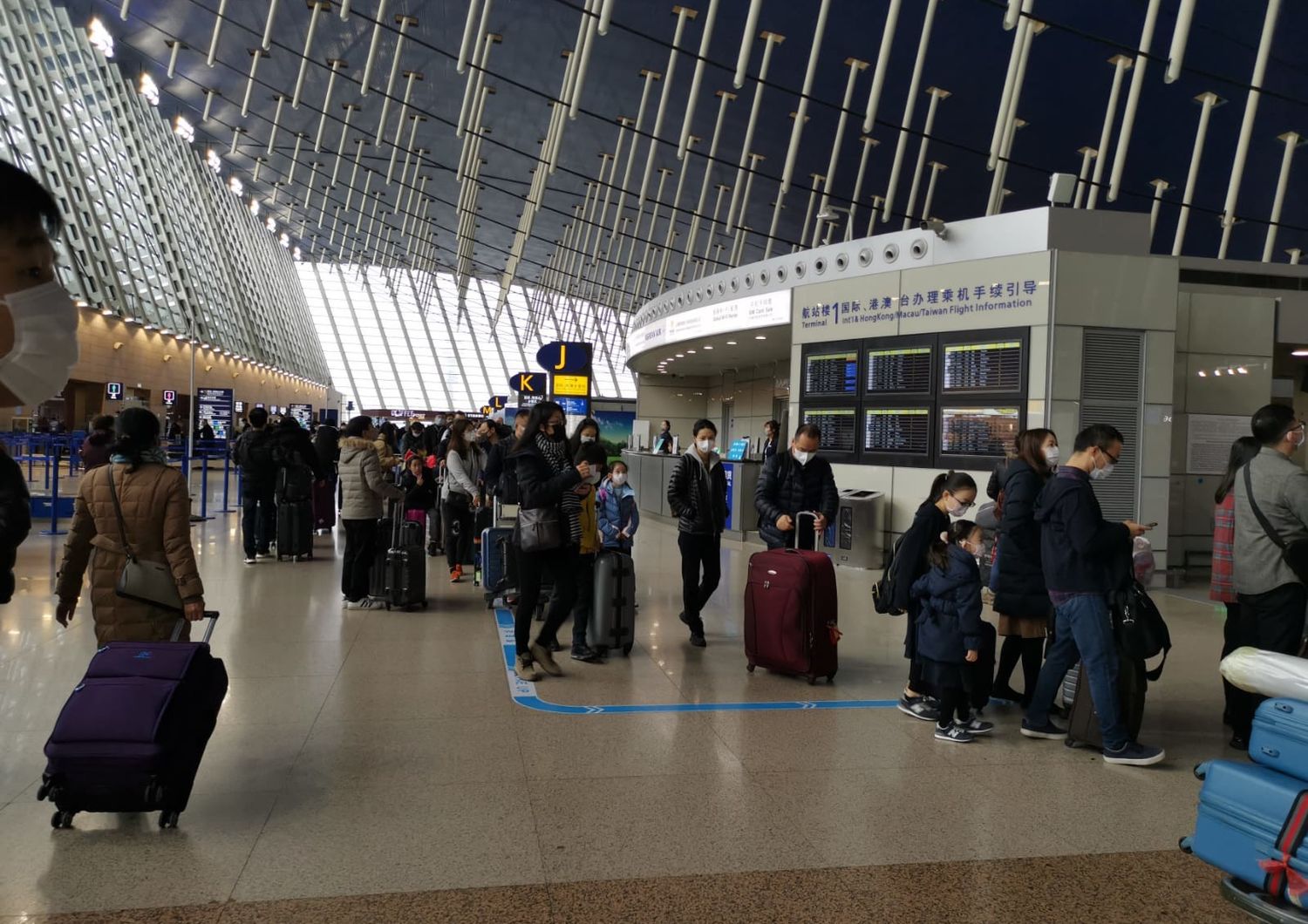 L'aeroporto di Shanghai