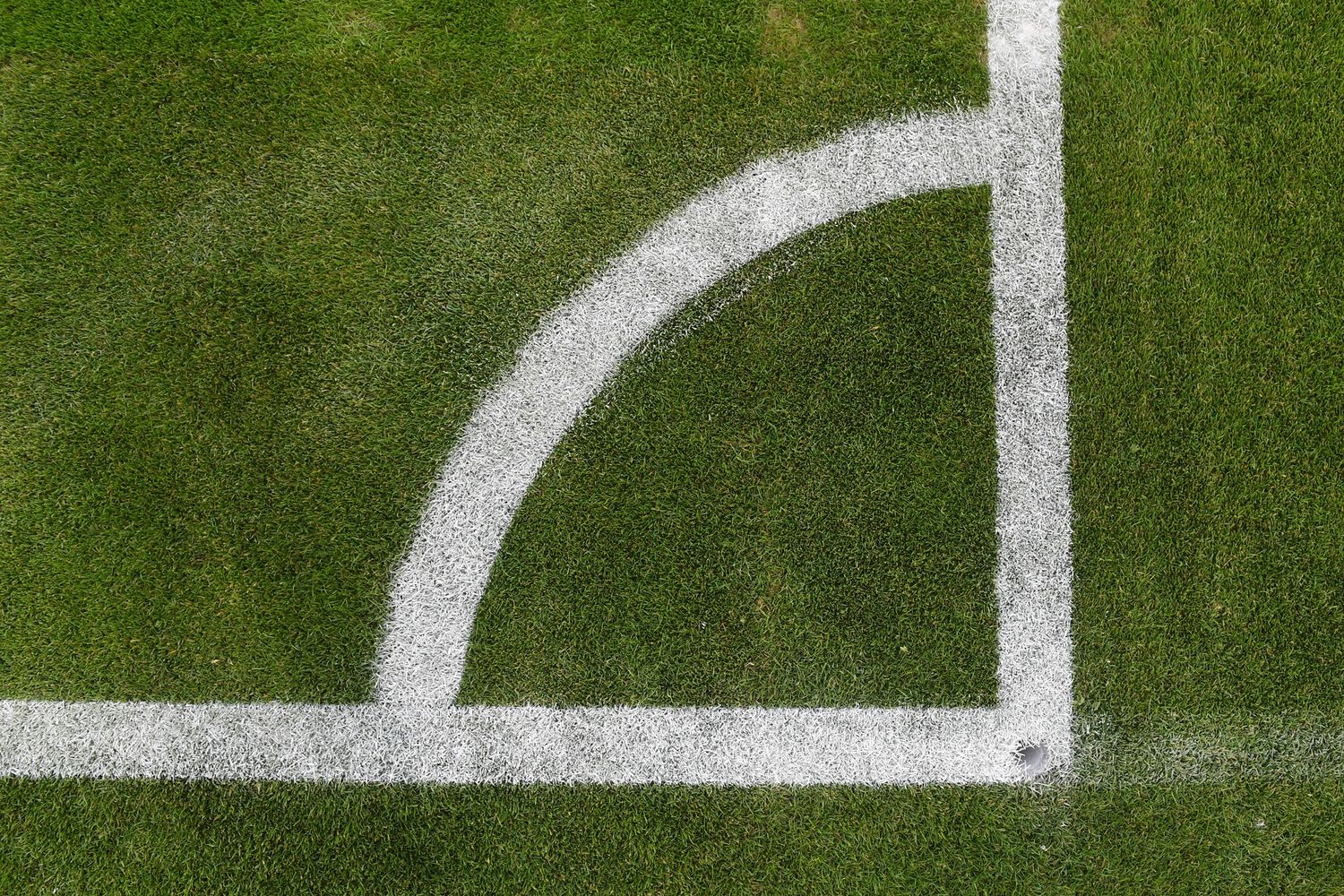 Campo di calcio vuoto