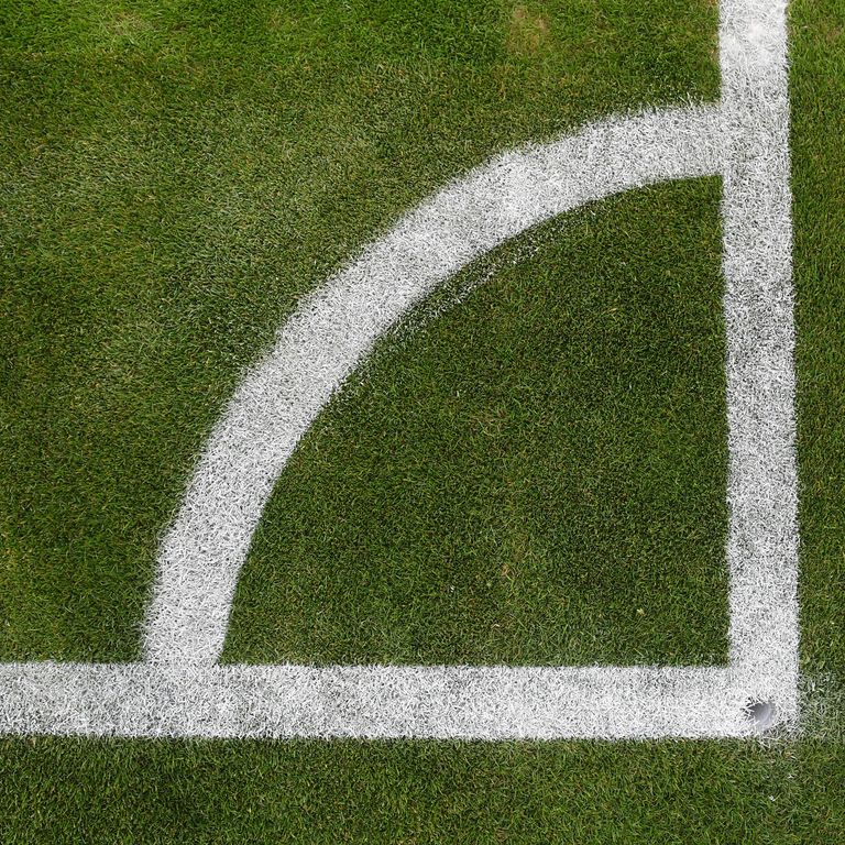 Campo di calcio vuoto