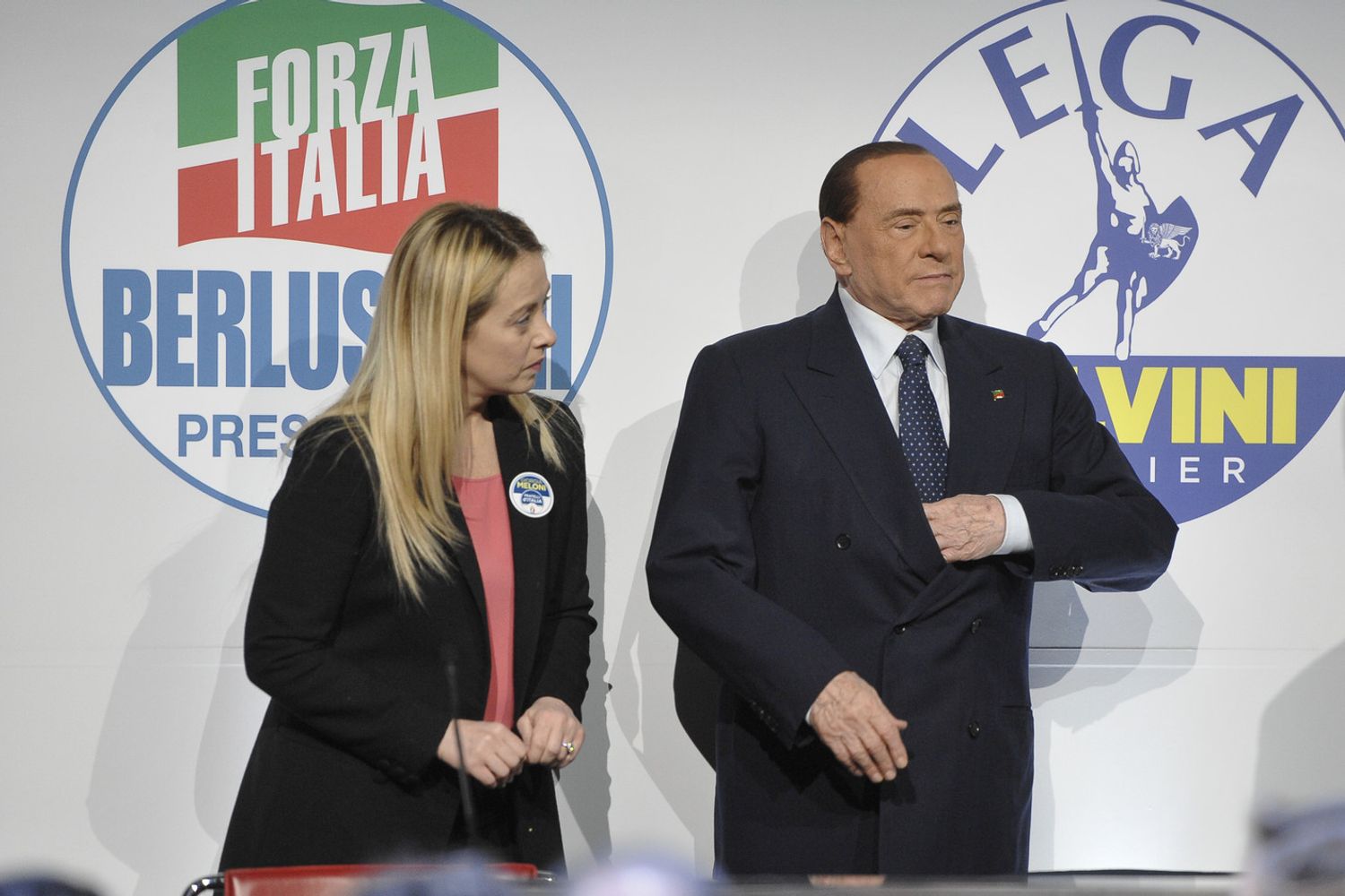 Meloni e Berlusconi