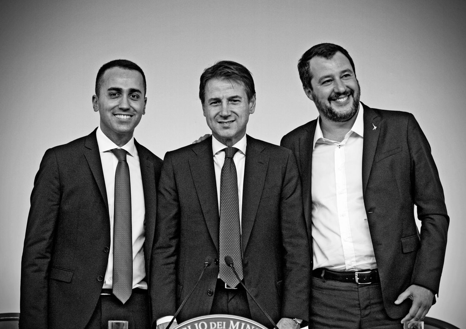 Di Maio, Conte, Salvini