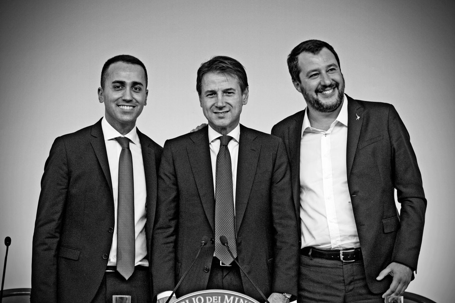 Di Maio, Conte, Salvini