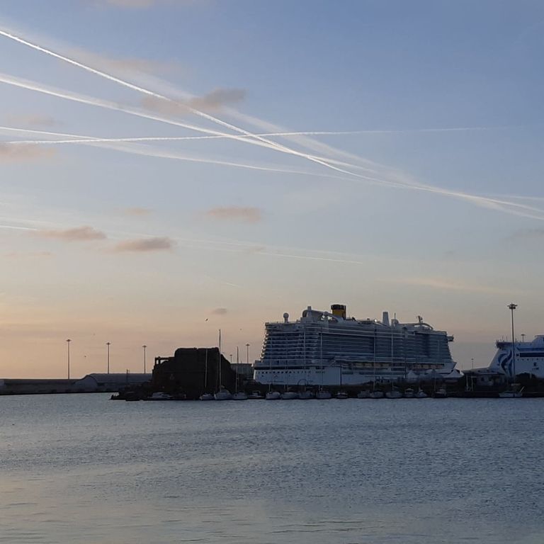 Virus Cina nave da crociera virus Civitavecchia