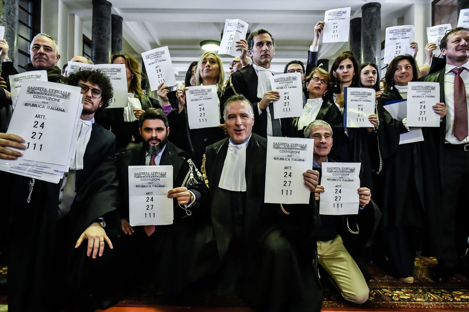 La protesta dei penalisti