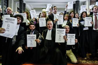 La protesta dei penalisti