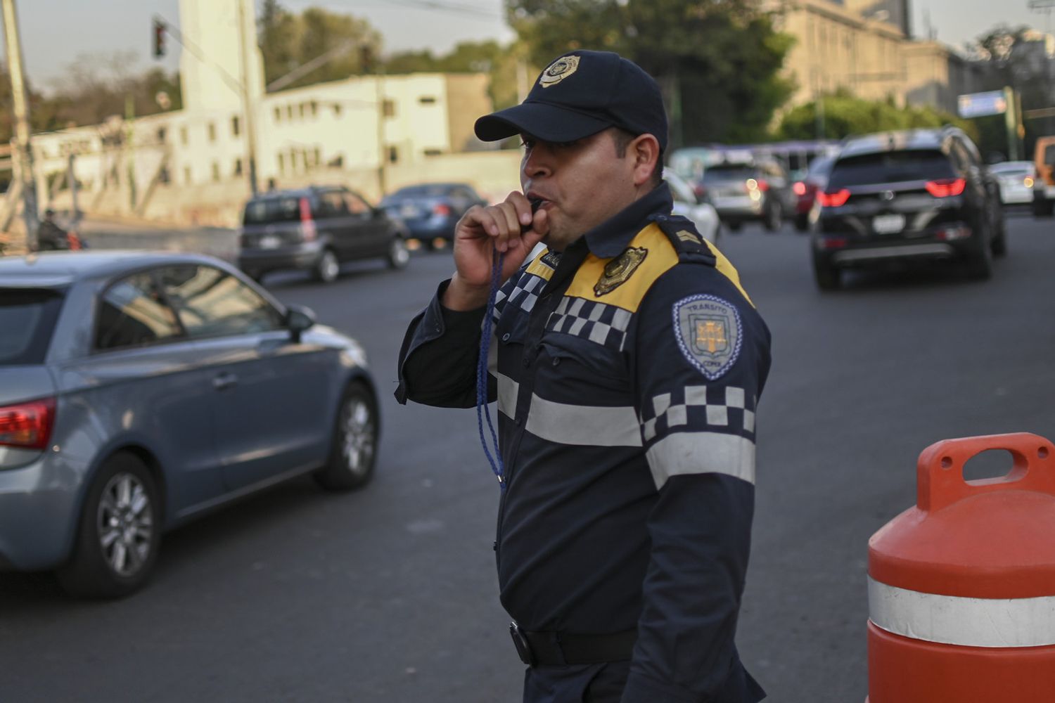 Traffico a Citt&agrave; del Messico