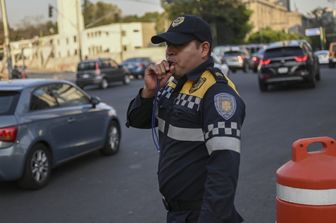 Traffico a Citt&agrave; del Messico