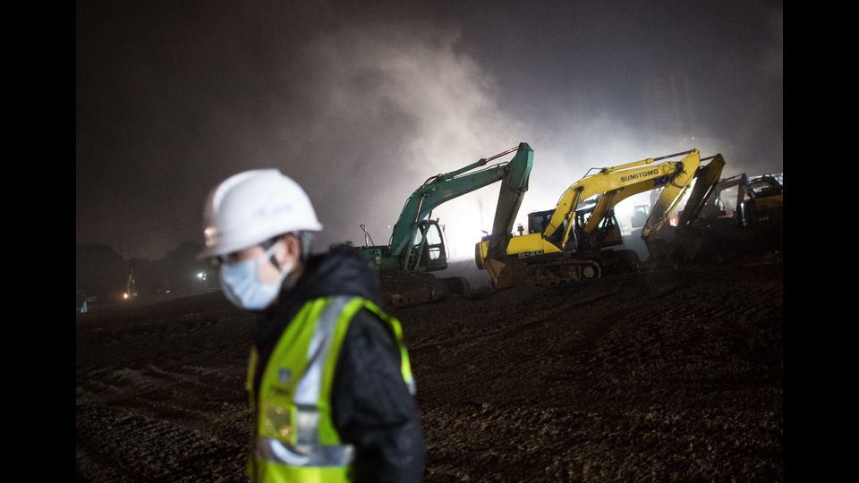 L'ospedale dei record a Wuhan&nbsp;
