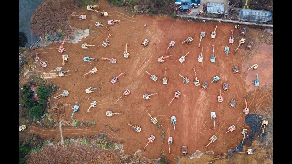 L'ospedale dei record a Wuhan&nbsp;