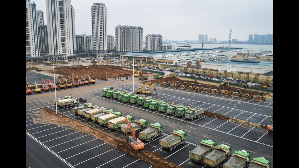 L'ospedale dei record a Wuhan&nbsp;