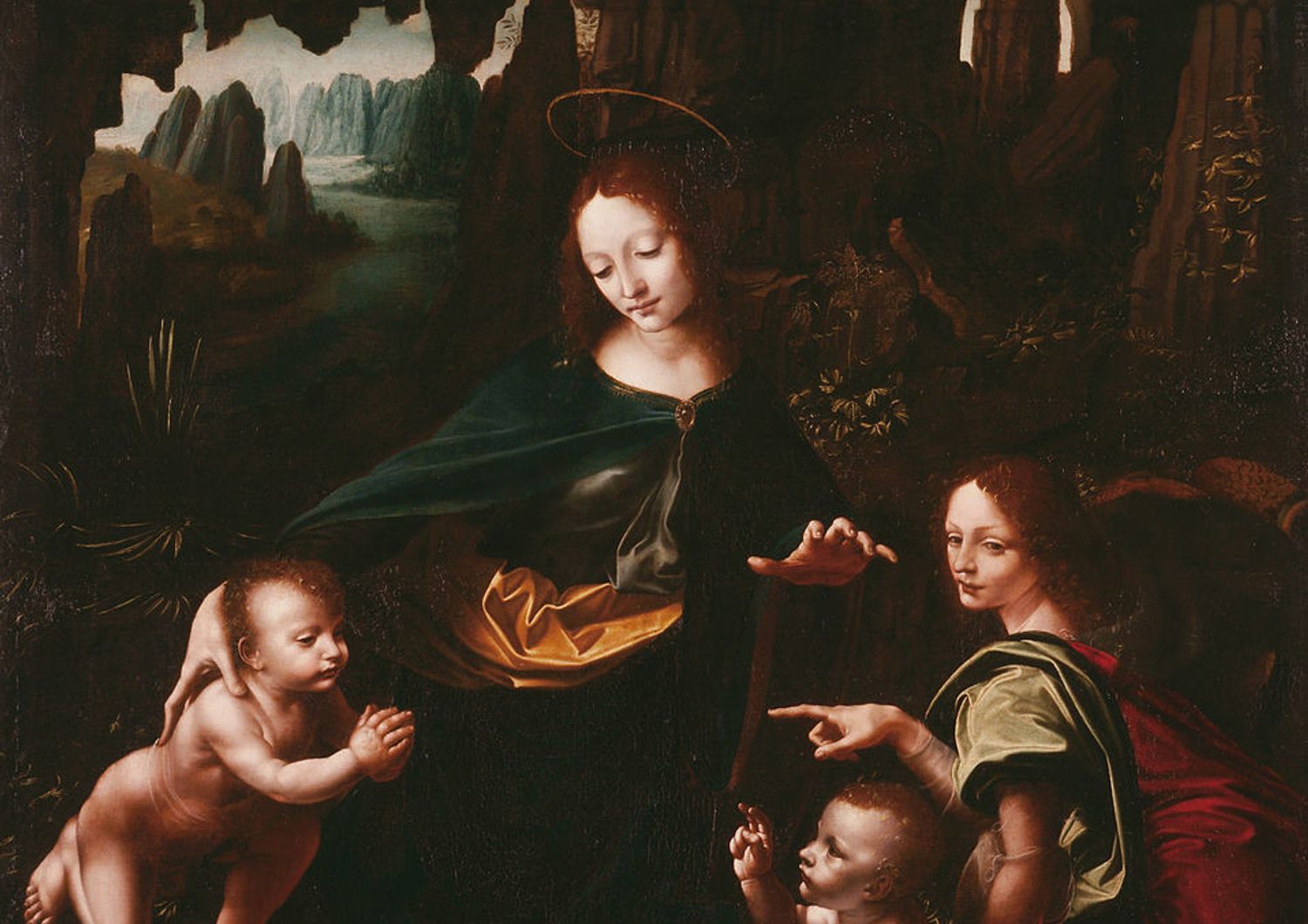&quot;La Vergine delle Rocce&quot; di Leonardo Da Vinci
