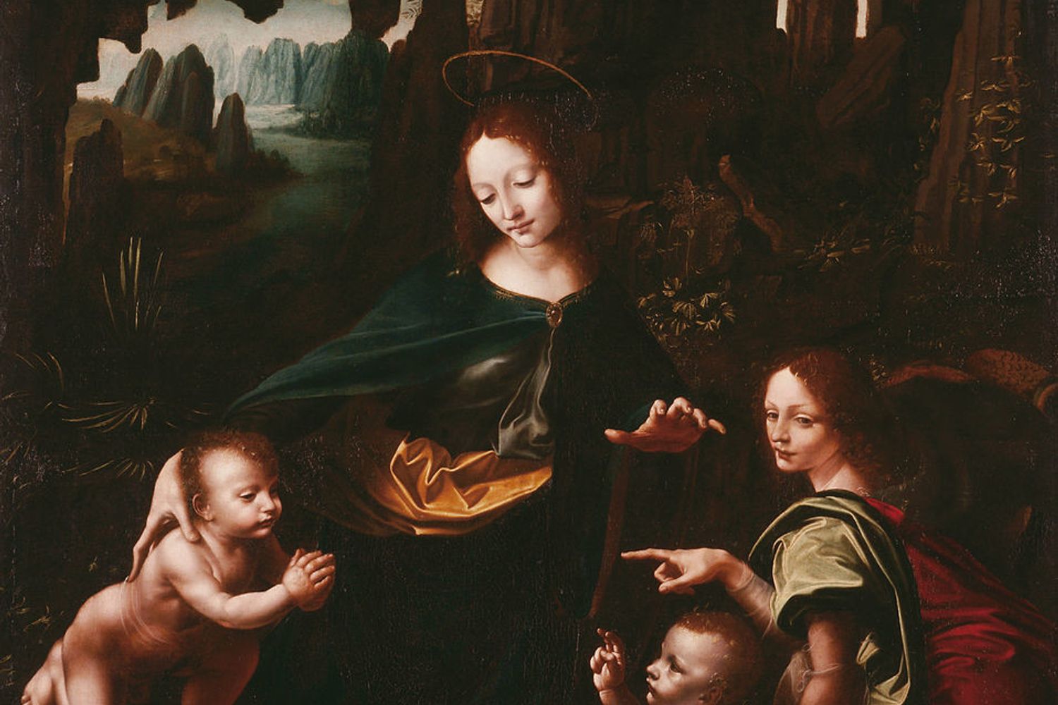 &quot;La Vergine delle Rocce&quot; di Leonardo Da Vinci