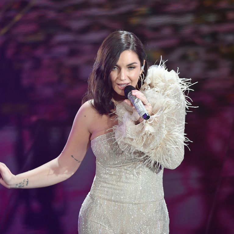 Elettra Lamborghini nella seconda serata di Sanremo 2020