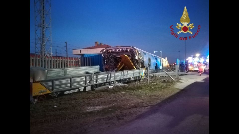 Il Frecciarossa deragliato vicino Lodi&nbsp;