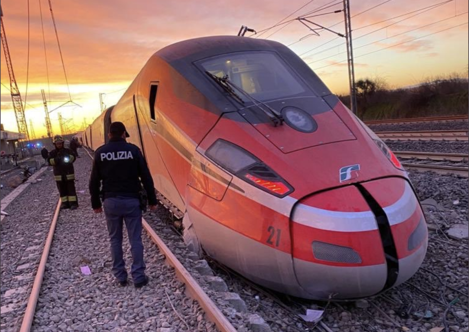 Frecciarossa deragliato&nbsp;