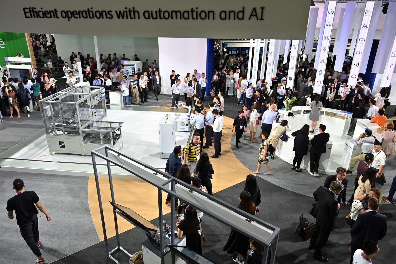 Lo stand Ericsson al Mwc di Barcellona del 2019