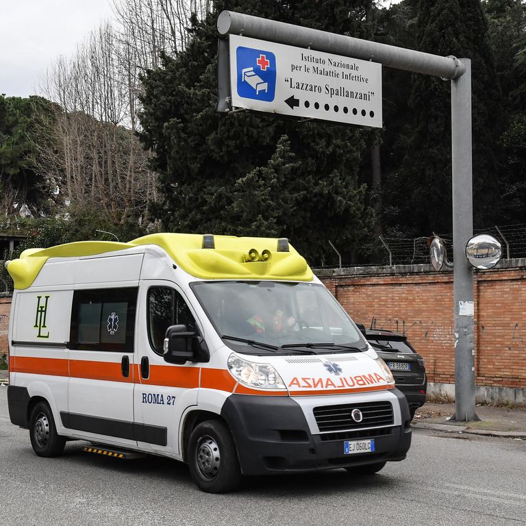 Spallanzani, ambulanza