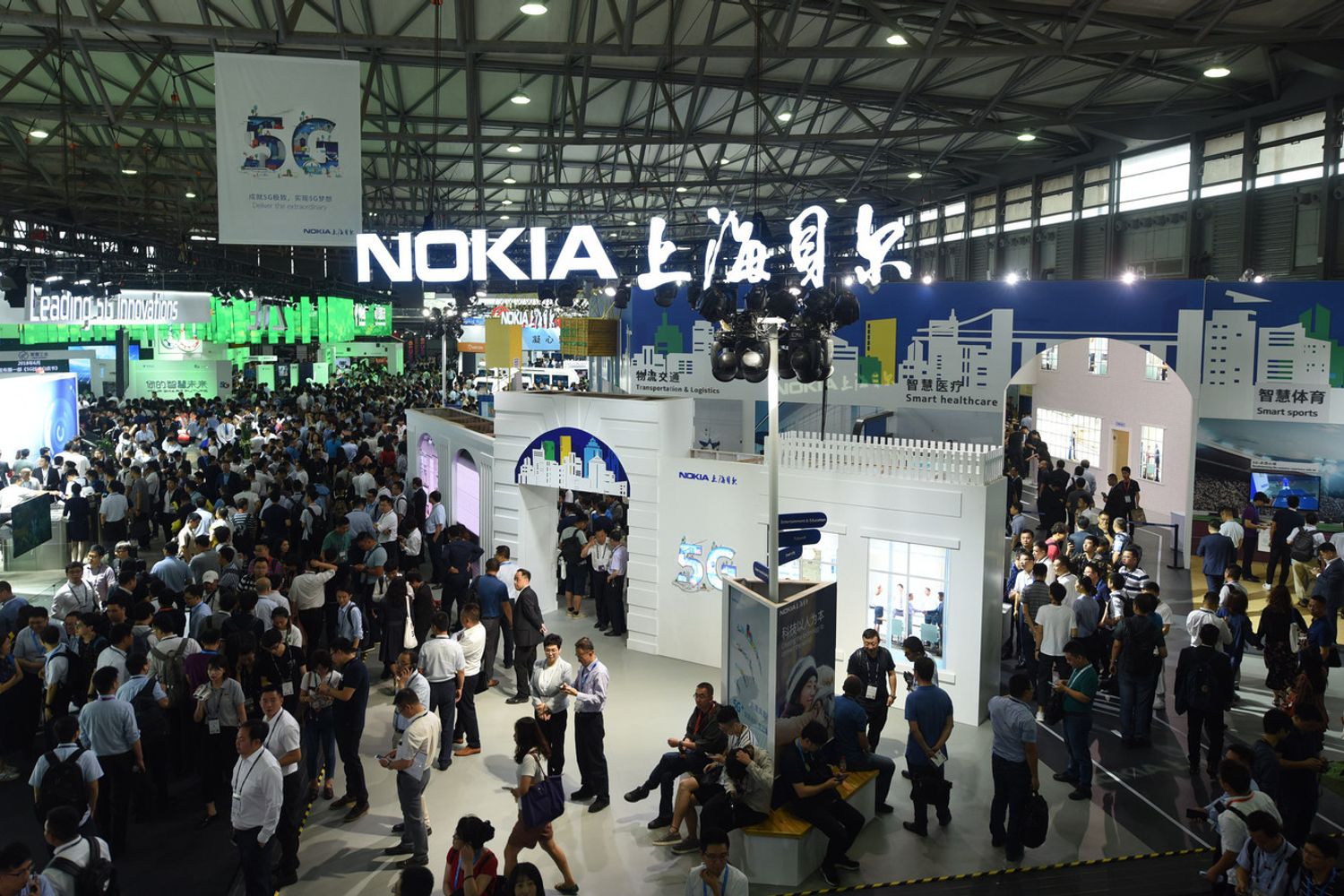 Lo stand Nokia al Mwc del 2019
