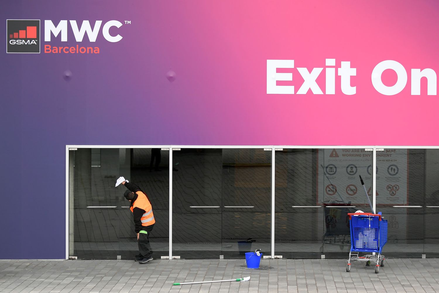 I preparativi per il Mobile World Congress