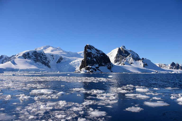 Le isole South Shetlands, in Antartico