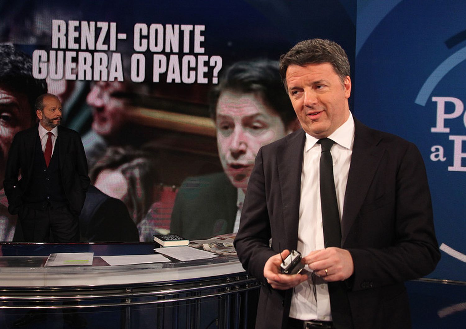 Matteo Renzi a Porta a Porta (Ravagli)
