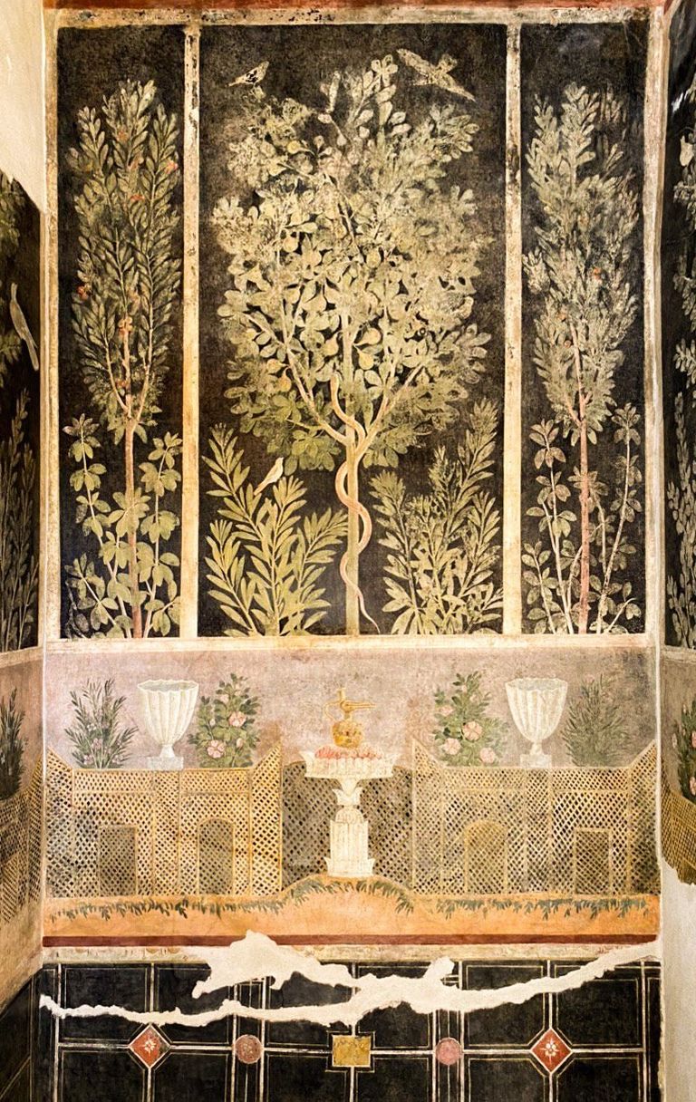 Il fico affrescato nella Casa del Frutteto a Pompei