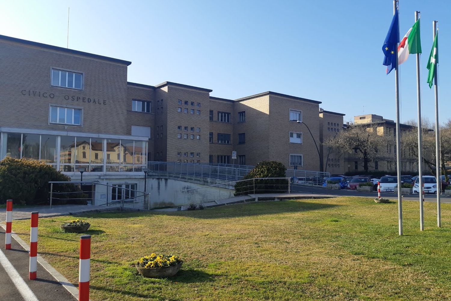 L'ospedale di Codogno